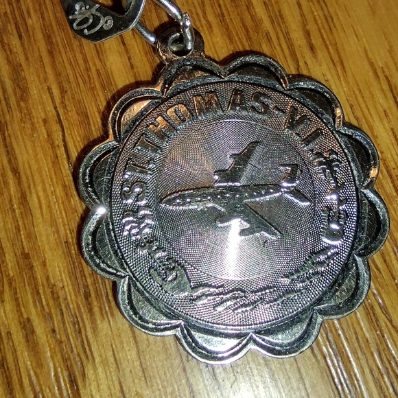 Turquoise ,sterling native American bracelet - Picture 7 of 16